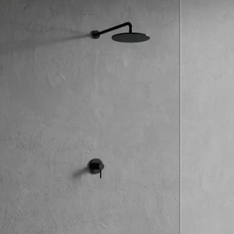 shower system for concealed installation