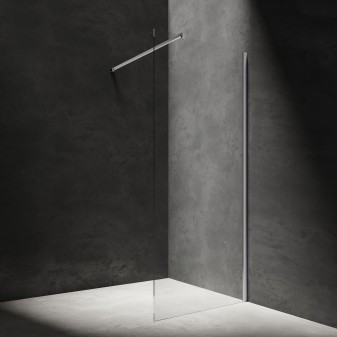 walk-in shower enclosure, 110 cm