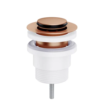 click clack basin and bidet waste