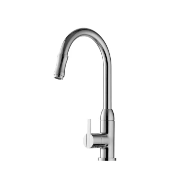 kitchen tap with pull-out spout