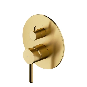 exposed element for 3-way shower/bath mixer