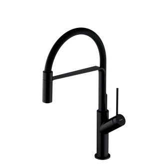 kitchen tap with pull-out spout