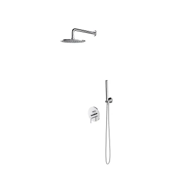 shower system for concealed installation