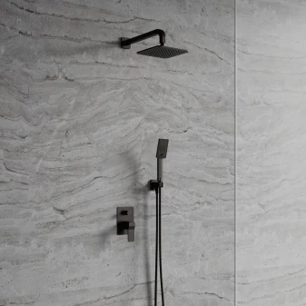 shower system for concealed installation