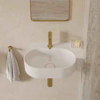 Aufsatz- und Wandwaschtisch - rechts, 55 x 36 cm