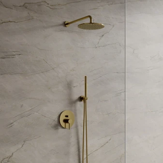 shower system for concealed installation