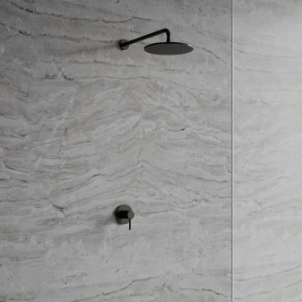 shower system for concealed installation