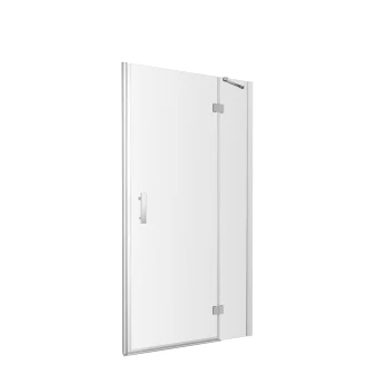 shower enclosure element: side wall with door, 110 cm