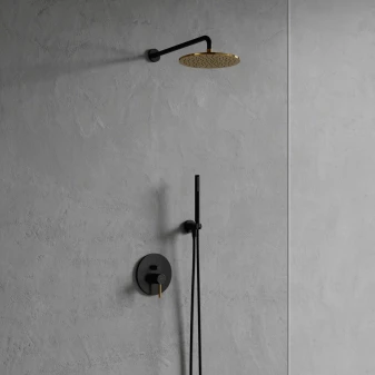 shower system for concealed installation