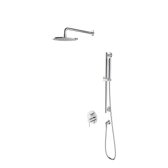 2-way shower system for concealed installation
