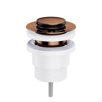 click clack basin and bidet waste