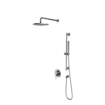 système de douche à encastrer à 2 sorties