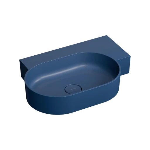 countertop/wall-mounted basin - right, 64 x 44 cm