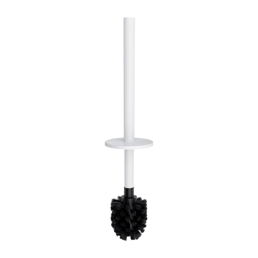 free-standing toilet roll and brush holder