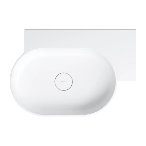 countertop/wall-mounted basin - right, 64 x 44 cm