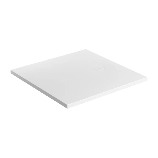 receveur de douche antidérapant en composite, 80 x 80 cm