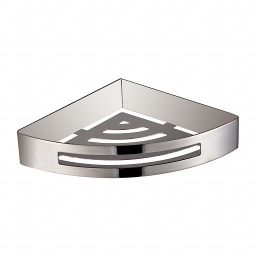 corner shower basket, 21 x 21 x 5 cm