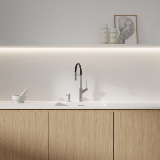 kitchen tap with pull-out spout