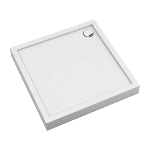 acrylic shower tray, 80 x 80 cm