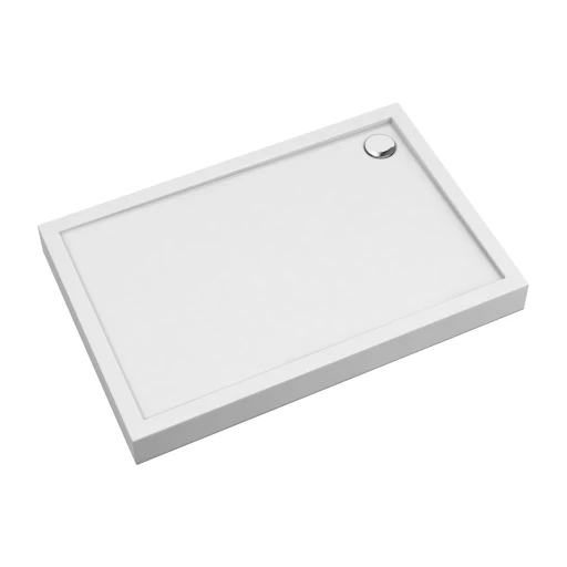 acrylic shower tray, 80 x 100 cm