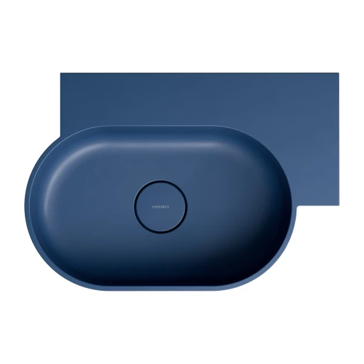 countertop/wall-mounted basin - right, 55 x 36 cm