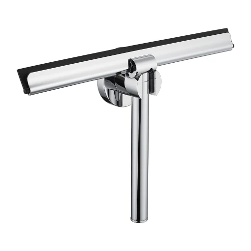shower squeegee with wall-mounting bracket