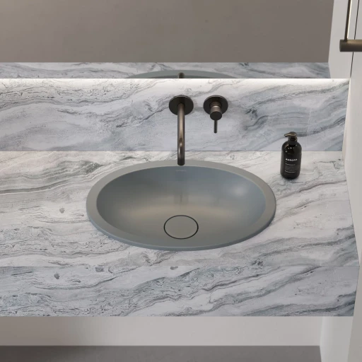 undercounter basin, 48 x 31 cm
