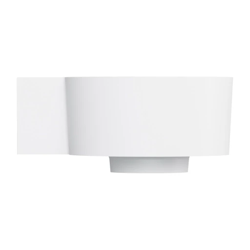 vasque à poser/suspendu - gauche, 33 x 34 cm