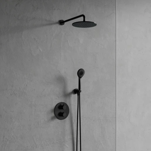 système thermostatique de douche à encastrer