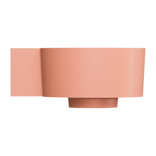 vasque à poser/suspendu - gauche, 33 x 34 cm