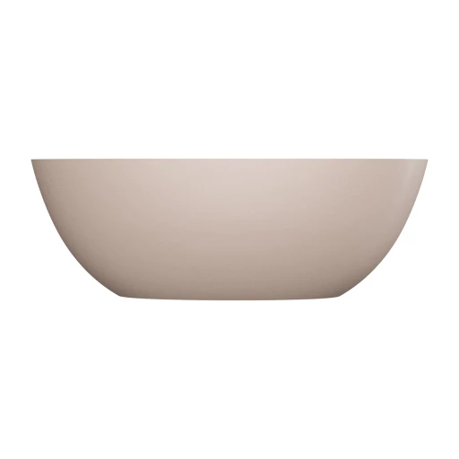 freestanding bath with overflow, 160 x 75 cm