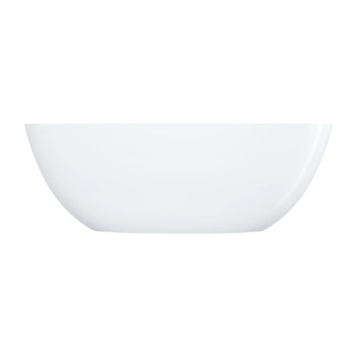 freestanding bath with overflow, 160 x 75 cm