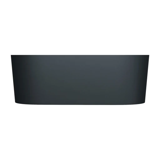 freestanding bath with overflow, 160 x 75 cm