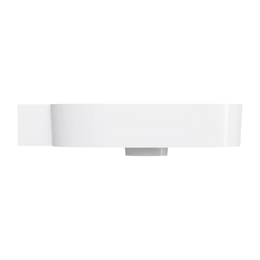 countertop/wall-mounted basin - left, 64 x 44 cm