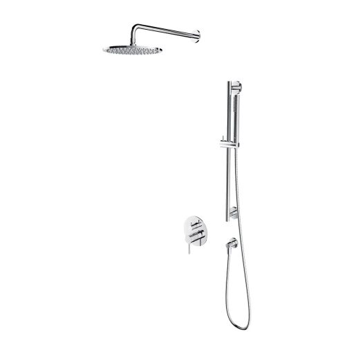 2-way shower system for concealed installation