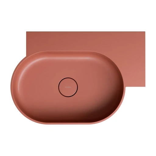 countertop/wall-mounted basin - right, 64 x 44 cm