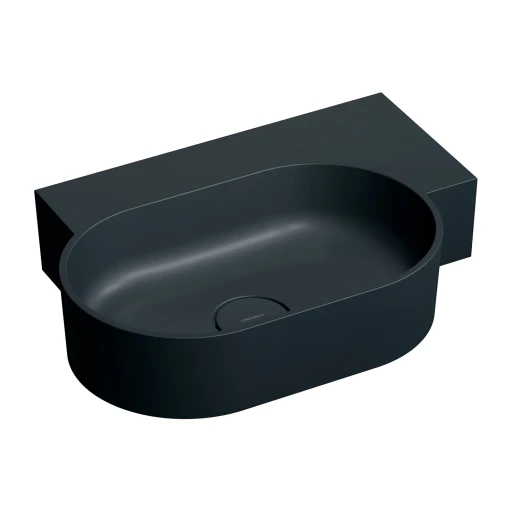 vasque à poser/suspendu - droite, 55 x 36 cm