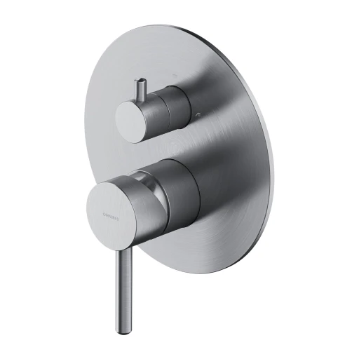 exposed element for 3-way shower/bath mixer