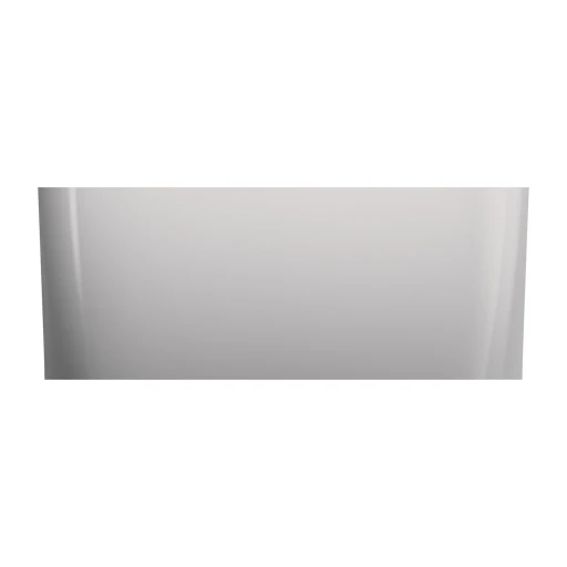 back to wall bath, 148 x 86 cm