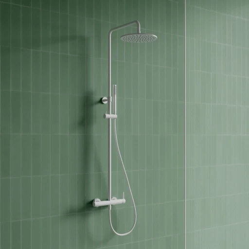 shower system for exposed installation