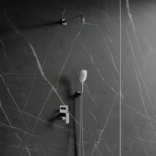 shower system for concealed installation