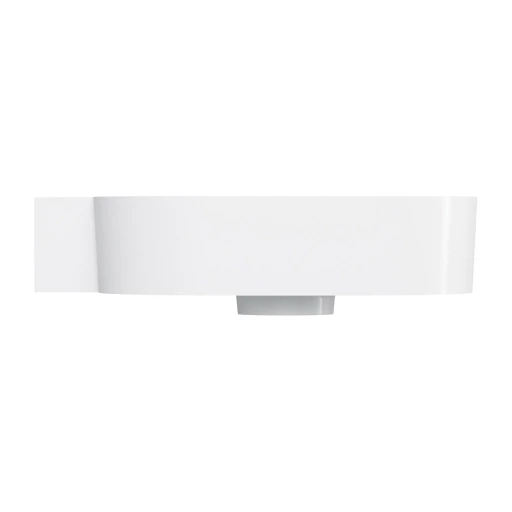 countertop/wall-mounted basin - left, 55 x 36 cm