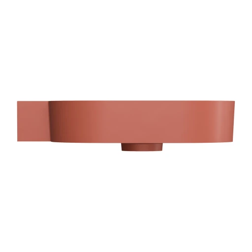 countertop/wall-mounted basin - left, 64 x 44 cm