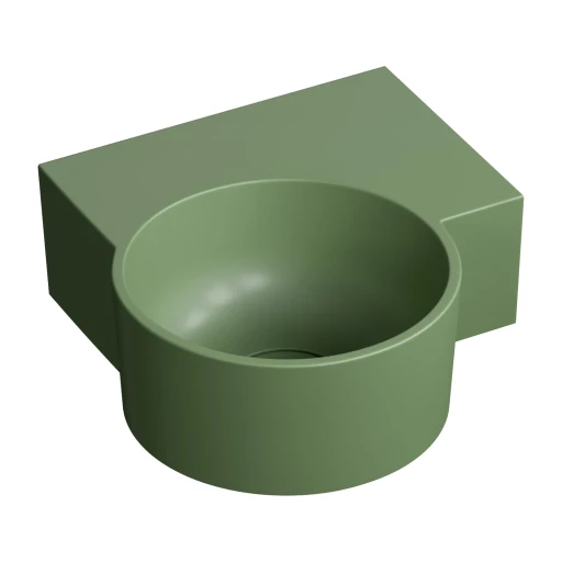 countertop/wall-mounted basin - right, 33 x 34 cm