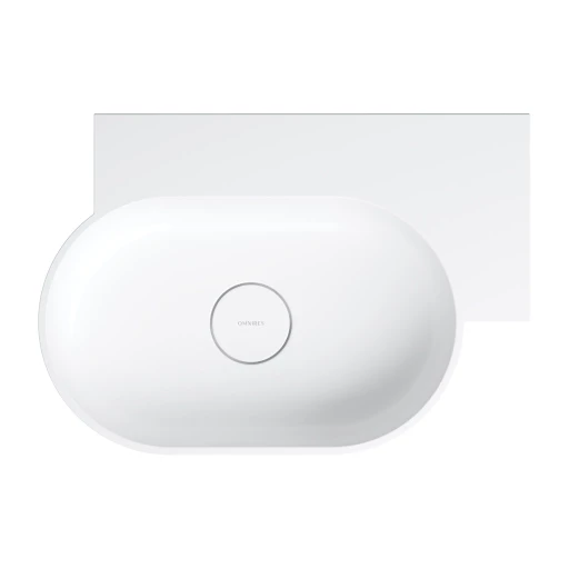 countertop/wall-mounted basin - right, 55 x 36 cm