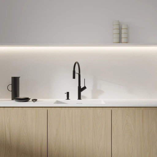 kitchen tap with pull-out spout