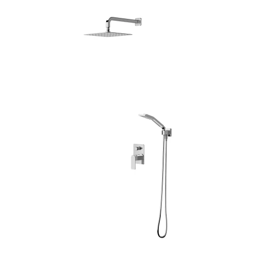 shower system for concealed installation