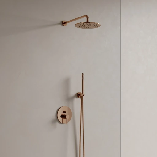 shower system for concealed installation