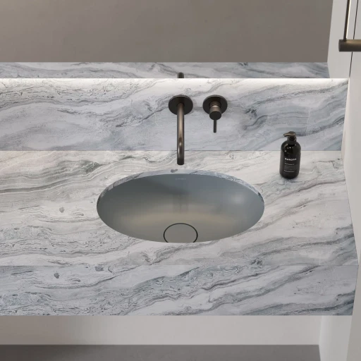 undercounter basin, 48 x 31 cm