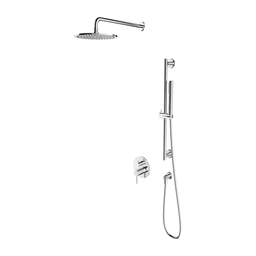 2-way shower system for concealed installation